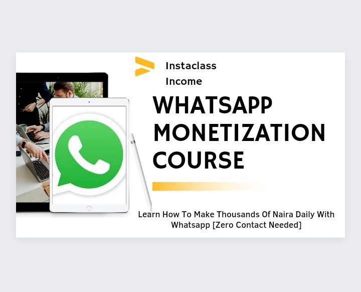 Whatsapp Monetization Course